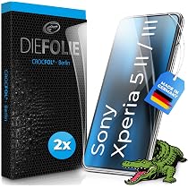 Pellicola Protettiva Crocfol Per Sony Xperia 5 II E 5 III – 2 Pezzi, Autorigenerante, 5D, Vincitore Test Connect