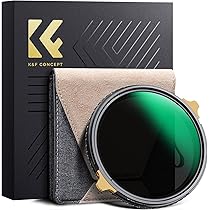 Filtro Polarizzatore K&F Concept Nano-X PRO ND2-32 + CPL - 2 In 1 Variabile, Per Obiettivi 49mm - Foto 3