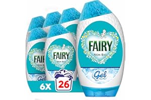 Fairy Non Bio Laundry Detergent Gel, 156 Washes (6 x 858 ml), Voted Number 1 For Sensitive Skin