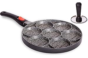 Foodesign, Convivio piastra per hamburger con manico removibile e pressino in acciaio inox