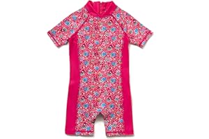 BONVERANO Costume Bagno Bambini UPF 50+ Protezione Solare Chiusura Zip