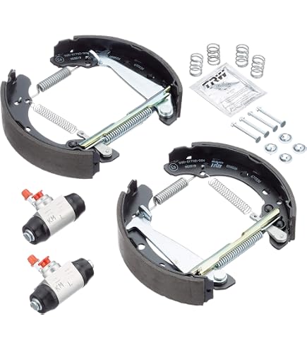 ATE Original TopKit 03.0520-4817.3 Kit freno, Freno a tamburo con