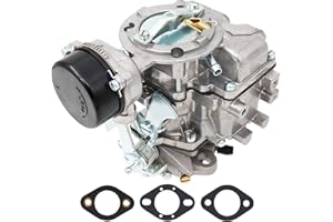 THUNDERMINGO Carburetor fits for Carter YF Type replace for Ford 240 250 300 YF C1YF 6 Cylinder CIL Engine 1975-1982 D5TZ9510AG D4PZ9510AC,Automatic choke Carb Replace # RSC-300A 6307S 6054 6055