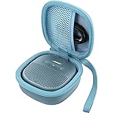 Aenllosi Custodia Rigida Trasportabile per Bose SoundLink Micro Bluetooth Speaker, Solo Custodia, Blu Stone