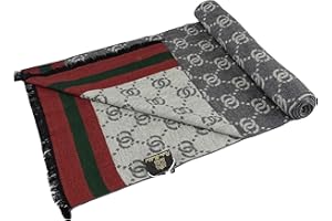 PB Pietro Baldini sciarpa invernale di design in seta per uomo e donna - Sciarpa e scialle per l'autunno e l'inverno - 30 x 180 cm