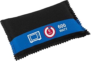 ADGO Worek Żel Silikonowy Osuszacz Powietrza Pochłaniacz Wilgoci do Samochodów, Przeczep Kampingowych i Łodzi, Wielokrotnego Użytku ze Wskaźnikiem Poziomu Napełnienia 400 g, 1 sztuka