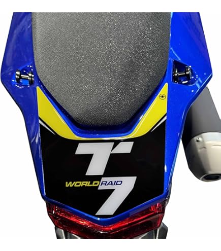 Adesivi 3D Resinati Per Cupolino Yamaha Tenere 700 - Protezione Graffi E UV - Foto 10
