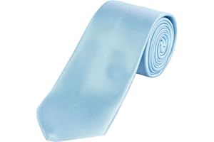 DonDon Cravatta uomo 7 cm classica fatta a mano per il lavoro o occasioni speciali