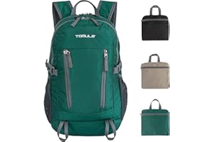 Tomule Mochila Trekking Senderismo Impermeabile Deporte Montana Bicicleta Playa Portatil Plegable Bolsa Viaje Accesorios Trabajo Hombre Trail Mujer Regalo Para Gimnasio Infantil 25L