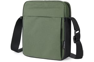 MAVHVAM DUMPACK Shoulder Bag Water Repellent Messenger Bags with Adjustable Shoulder Strap and Reflective Zipper Rope