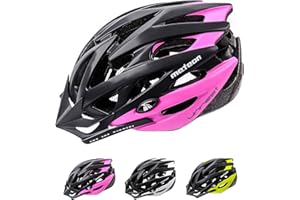 meteor Casco Bici Ideale per Giovani e Adulti Donna e Uomo Caschi Perfetto per Downhill Enduro MTB Scooter Helmet per Tutte Le Forme di attività in Bicicletta Unrest