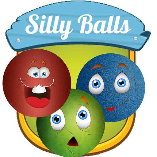 Silly balls Tap rapidly to revolve balls, catch falling down ones and