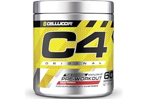 CELLUCOR C4 Original - Pre-Workout-Booster - Getränkepulver für Energy Drink | 150 mg Koffein + Beta-Alanin + Kreatin-Monohydrat (Fruchtpunsch, 60 Portionen)
