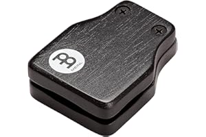 Meinl Percussion Cajon Castanet - Castagnetten für Cajon - Cajon Add-on/Cajon Zubehör - Federmechanismus - Siam-Eiche, Schwarz (WC1-M)