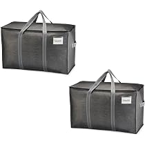 Borse Trasloco VENO 253L Set Da 4 Extra Large, Scatole Per Traslochi Con Manici Rinforzati, Scatoloni Per Trasloco Resistente Per Alberi Di Natale E Articoli Per La Casa (Azzurro, Set Da 4 - 8