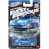 Hot Wheels Fast and Furious Graphic Remix Auto VW Jetta MK3 - موديل مصبوب مقياس 1:64 - الطول 7 سم - JBY46