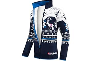 Nebulus Herren Norweger SVERRE, warme Strickjacke, praktische & vielseitige Jacke