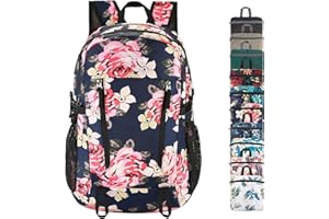 TOMULE Packable Hiking Backpack Foldable,Mens Waterproof Backpack Camping,Womens Lightweight Backpack for Travel 40L