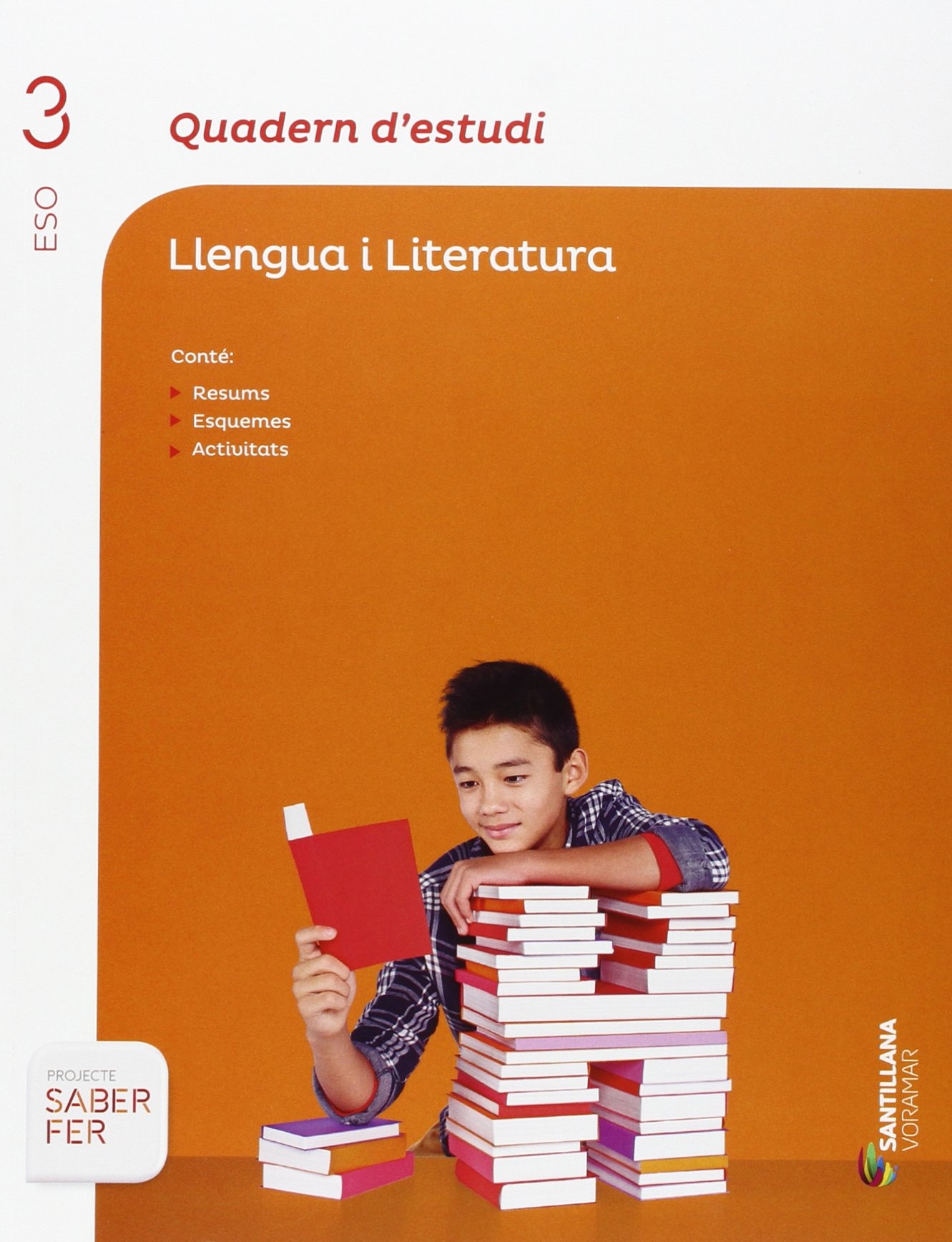 QUADERN D'ESTUDI LLENGUA I LITERATURA 3 ESO SABER FER