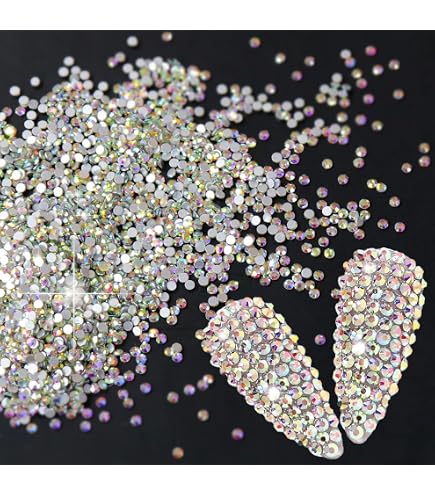 200 Cristalli Termoadesivi Hotfix SS16/4mm – Crystal Clear Trasparenti - 2
