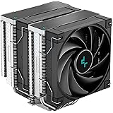 DeepCool AK620 Ventilateurs de processeur, Refroidisseur Ventirad, 6 Caloducs Cuivre à Double Tour, Duex Ventilateur 120mm PW