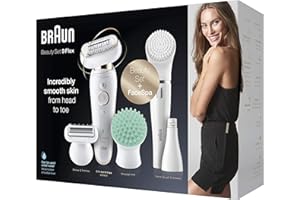 Braun Silk-epil 9 Flex 9300 Beauty Set Wet & Dry depiladora con 8 extras incl. Braun FaceSpa