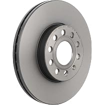 Jeu De 2 Disques De Frein Avant Brembo | Diamètre 262 Mm, épaisseur 21 Mm | Revêtement Anti-corrosion UV | Pour Divers Modèles