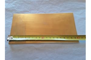 GAITAS EDUARDO REPRESAS Chapa latón recocido de 0,6 para trabajos de bricolaje y manualidades