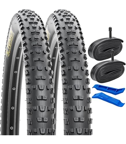 26x2 125 26 Bicycle Tires And Tubes Mountain Bike YUNSCM 2-Pcs 26