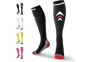 RYMORA Compression Socks for Men and Women - for Sports, Running, Flying, Work & More