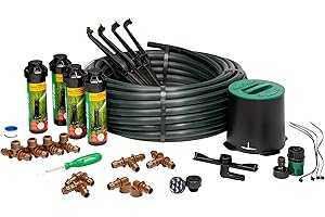 Rain Bird 32HE Kit d'arrosage escamotable à Rotor in-Ground Pro avec raccord de Tuyau d'arrosage Click-N-Go