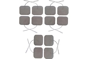 HEALTHCARE WORLD Électrodes Silver Premium TENS compatibles avec les machines TPN, Tenscare, NeuroTrac TENS x12