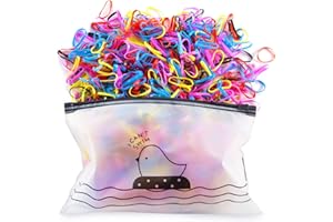 FUYIHGL 1000 Stück Haargummis Klein Bunt, Mini Haargummis Baby, Dünne Kleine Haargummis kinder, Elastische Haargummi Klein Dünn ür Baby Kinder Mädchen(1000 Stück, Bunt)