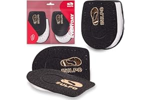 SULPO 2 paia Plantari per sperone calcaneare - Solette alzatacco - Inserti comfort per il tallone - Plantare tallone - Soletta per la tendinite d'Achille