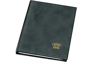 Veloflex Annuaire téléphonique A5 Noir (Import Allemagne)