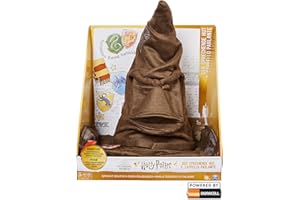 WIZARDING WORLD Harry Potter - Interaktiver Sprechender Hut mit Sound, Spielzeug für Kinder ab 5 Jahren, offiziell lizenzierter Fanartikel