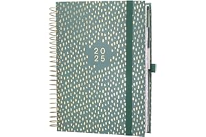 ‎BOXCLEVER PRESS Boxclever Press Kalender 2025 Familienplaner mit 7 Spalten. Kalender 2025 Buchkalender ab sofort nutzbar bis Dez’25. Terminplaner 2025 A5 mit Wochenansicht für aktive Familien.