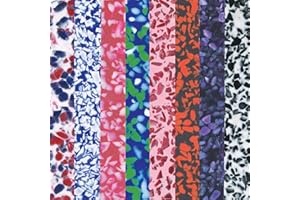 Penn State Industries WXFUN96 16pc Funline Acrylic Pen Blank Combo Pack 5/8" x 5/8" x 5" Square (Group D Crush)