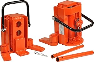 Pro-Lift-Montagetechnik 3t Machine Jack, Swivelling Feet, Hydraulic Cylinder, 00625