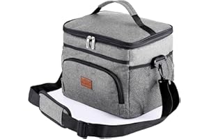 YDFYX Sac à Dos Glaciere Isotherme, Portable Sac Pique Niques 25L Cooler Backpack Bag, pour Hommes Femmes pour Déjeuner Plage Camping BBQ Pique-Nique Travail Ecole