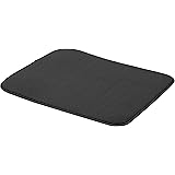 Amazon Basics Drying Mat - 41x46cm / 16x18" - Black, 2-Pack