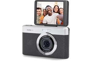KODAK Pixpro C1 - ultrakompakt digitalkamera | 13MP BSI CMOS, 4X zoom, 2,8 tum LCD-skärm, LED-blixt, inbyggt batteri
