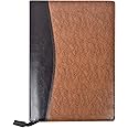AmazingHind Leatherette Files for documents.File folders for documents.Certificate File Holder to Store Your documents (A4, Brown Mix_20 Leafs)
