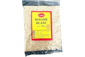 ZERDA SAVEURS D'ORIENT Graines de Sésame Blanc 100g | ZERDA | Haute Qualité | 100% Naturel