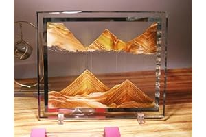 YAIHE Sand Landscape by Flowing Sand Dynamic Sand Picture Moving Desktop Art Sand in Motion