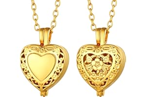 FindChic Personalisierter Memorial Urnen Anhänger Halskette Edelstahl Lebensbaum/Quader/Herz/Sanduhr/Katze Anhänger mit Trichter für Asche/Haare/Öl Charms Anhänger Gedenken für damen Herren