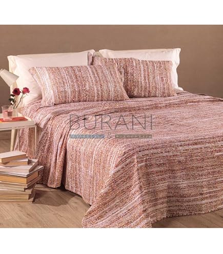 Copriletto Matrimoniale Ricamo Fazzini - Coperta Estiva in cotone fantasia floreale – Tempesta Home