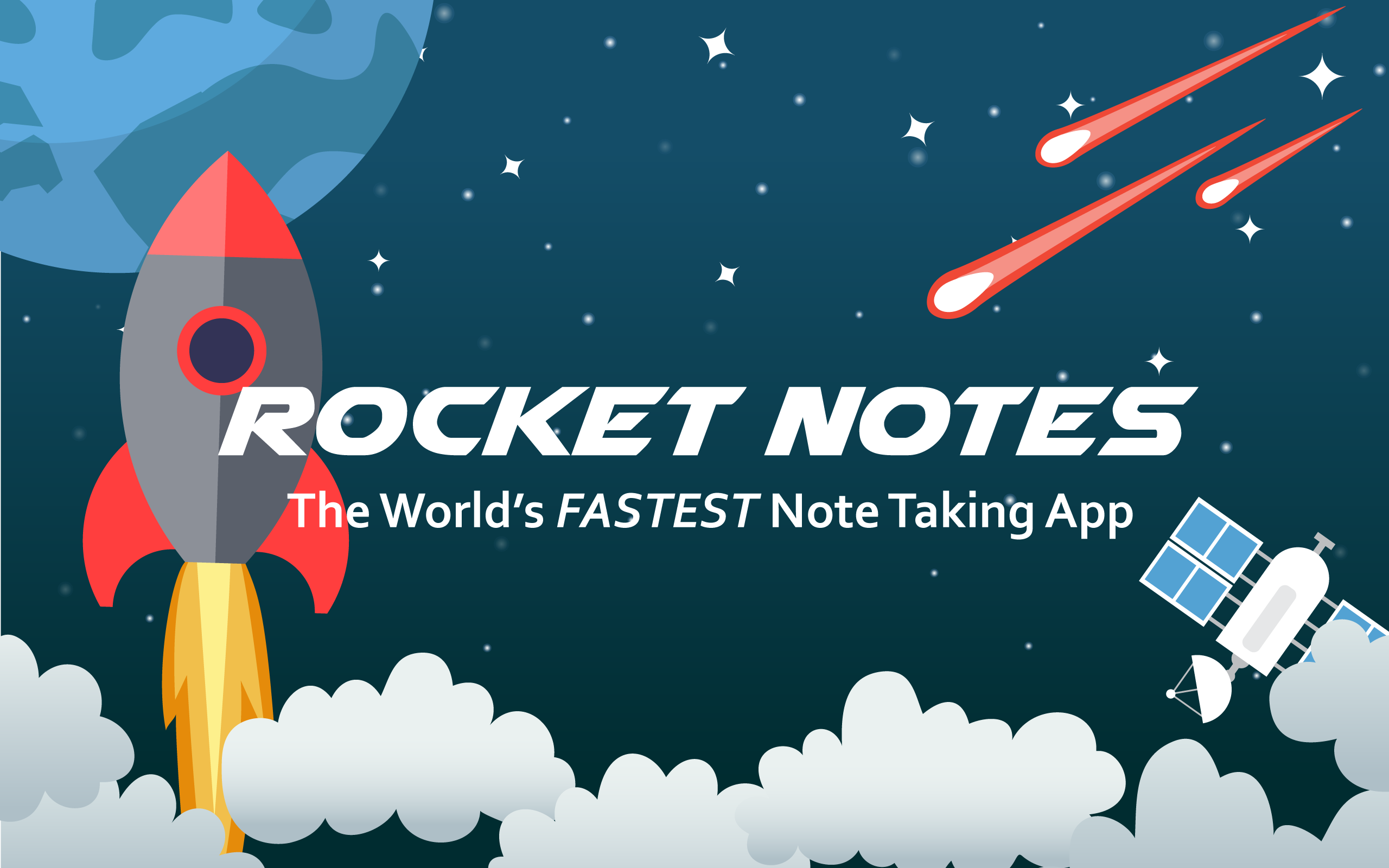Rocket Notes World's Fastest Note Taking App! Amazon.de Apps für