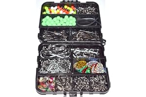 MAKINA 597 piece Boxed Sea Fishing Tackle Set in Tackle with hooks, swivels, crimps, clips, attractors