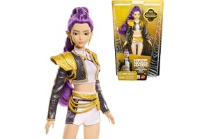 Mattel KPop Demon Hunters HUNTR/X Rumi „Golden” śpiewająca lalka | W zdejmowanym kultowym stroju, 5 punktów ruchu, inspirowana filmem, JRN40